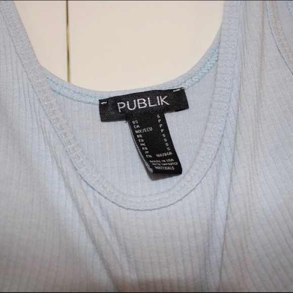 ✨ Baby Blue Forever 21 Bodysuit ✨ - Picture 2 of 3